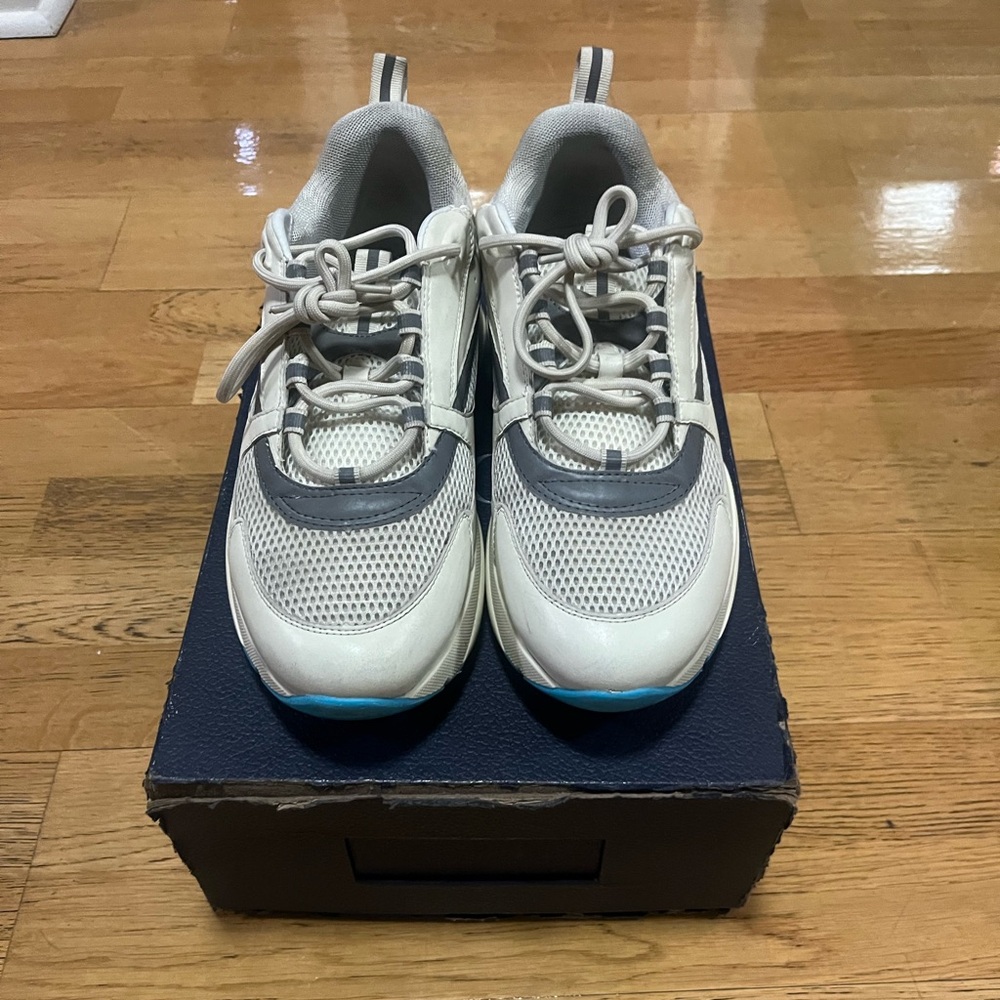 White & Blue Dior B22s